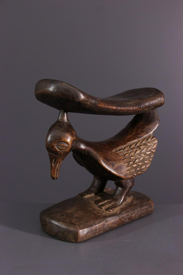 Yaka wood neck support - DRC Congo - African Art Tribal (1 of 9)