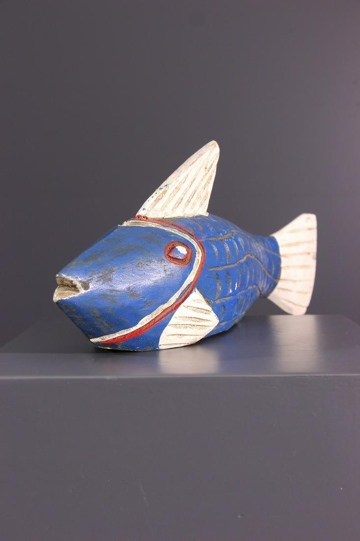 Bozo wood puppet mask - Mali - African Art Tribal Art (1 of 6)