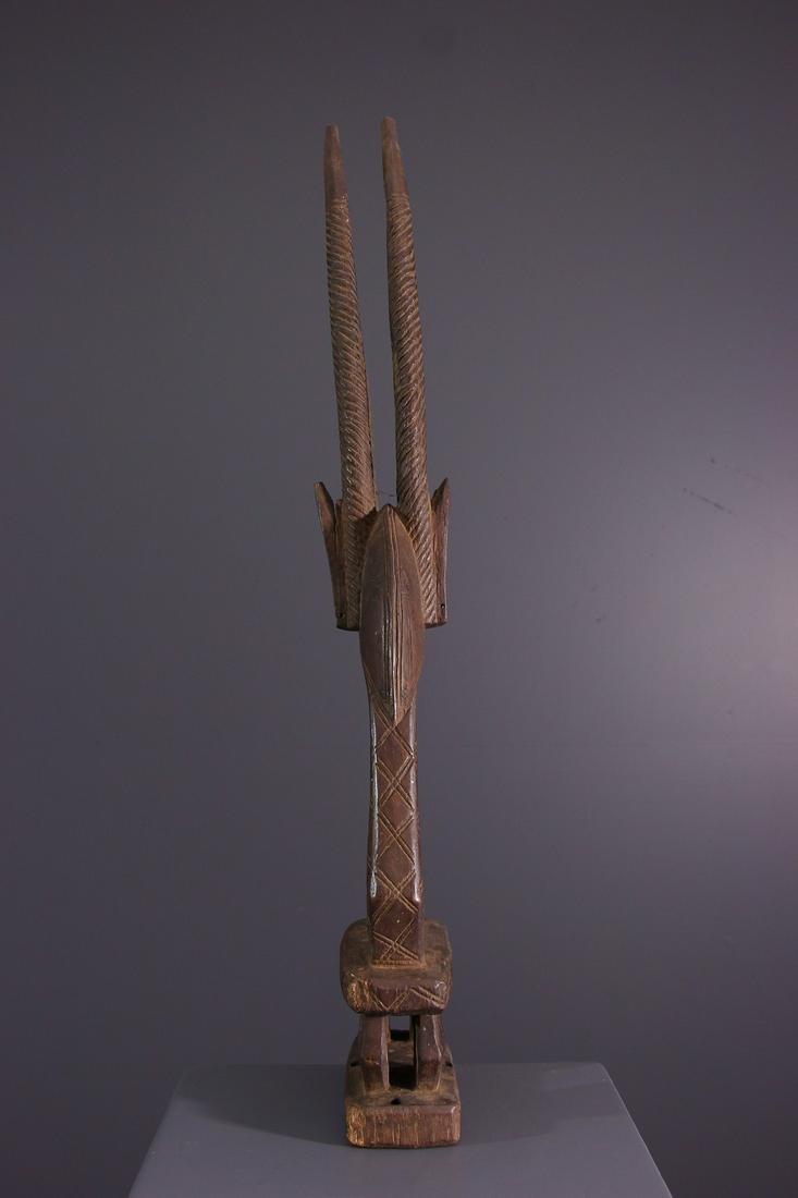 Ci Wara Bambara crest mask - Mali - African Art Tribal (1 of 10)