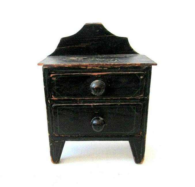 Early Miniature Chest Of Drawers (1 of 13)