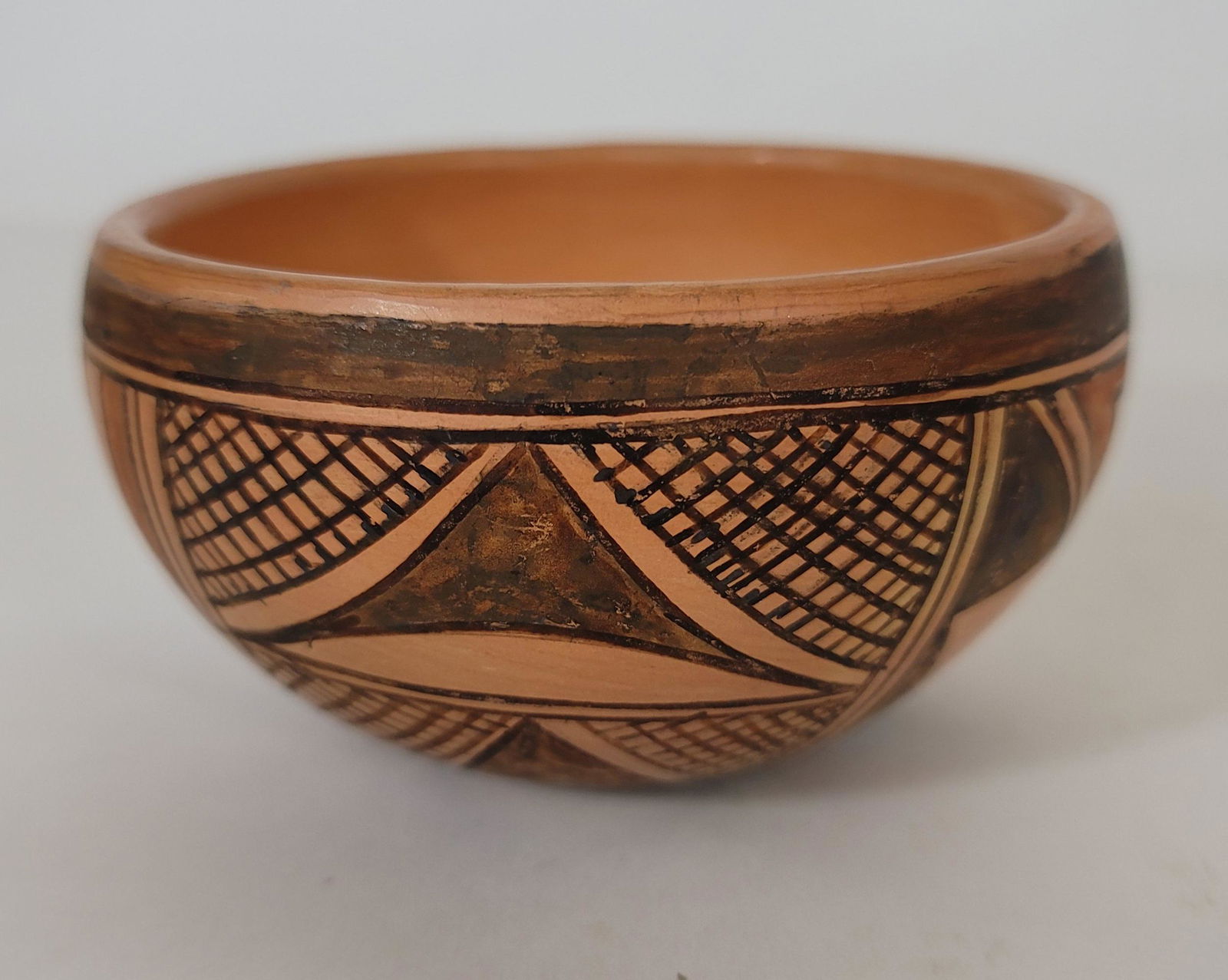 Hopi Pueblo Bowl Signed Laura Preston Ca 1930s (1 of 4)