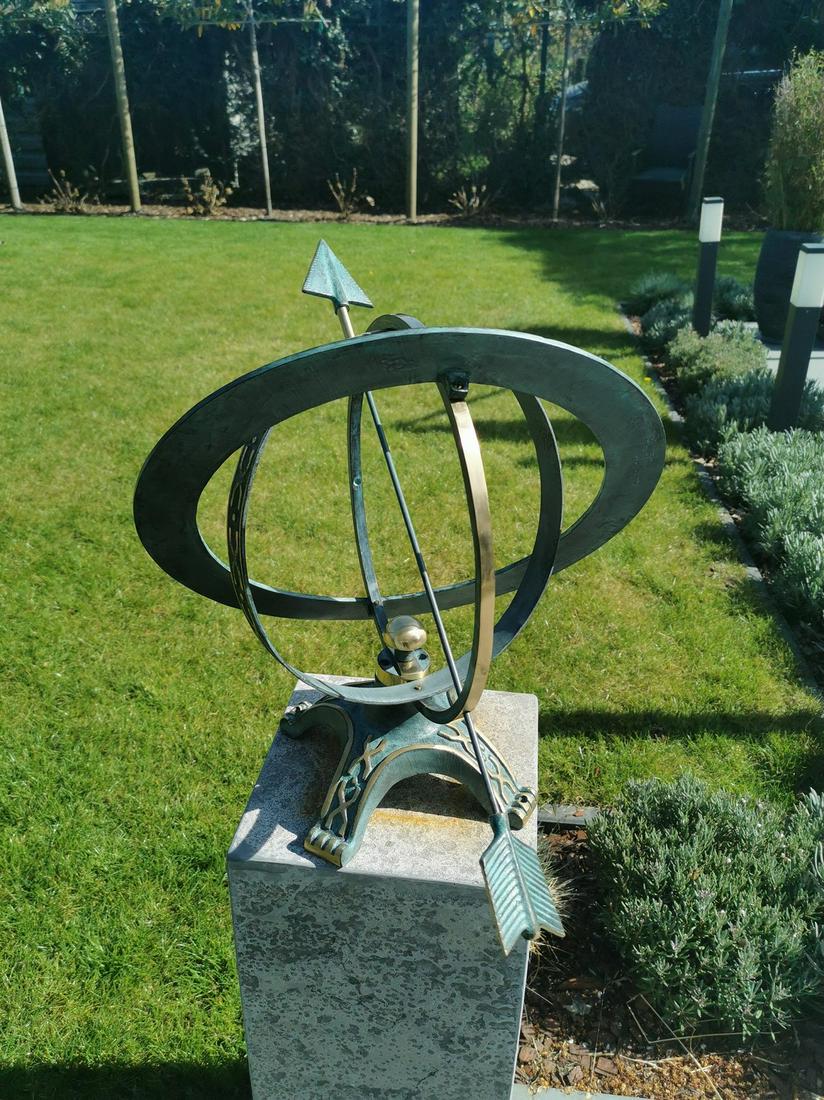 Bronze Sundial - Garden sculpture -  Armillary (1 of 10)