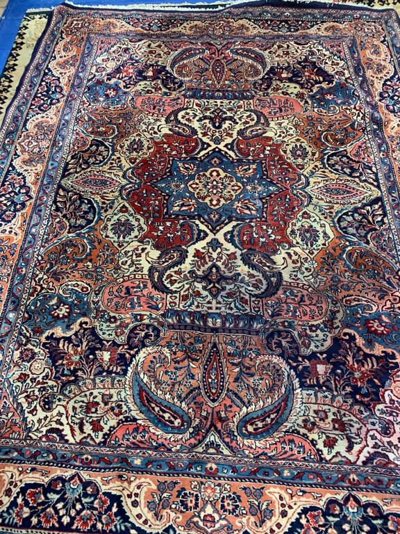 Hand Knotted Persian Sarouk 10x8 ft (1 of 8)