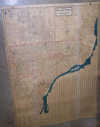 Street Map of Greater Detroit (1 of 4)