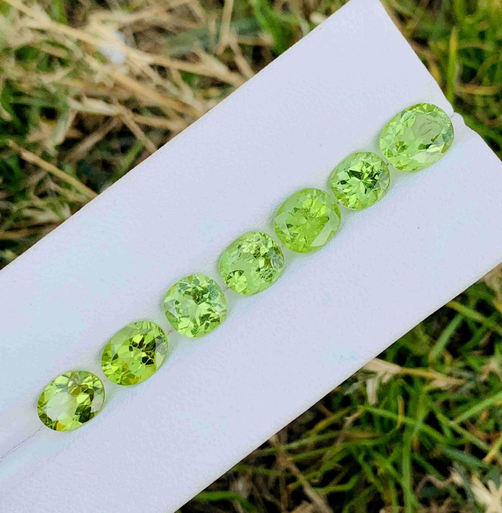9.45 Carat Beautiful Natural Peridot Gemstone: Title: 9.45 Carat Beautiful Natural Peridot Gemstone Carat Weights: 9.45 Carat Size/Dimensions: xx mm Origin: Pakistan Treatment: Natural Reserve: $60.00 Shipping: Domestic: Flat-rate of $12.00 to an