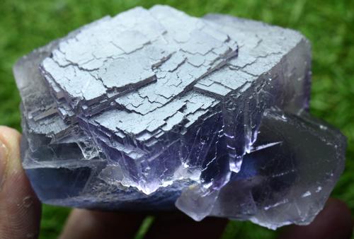 325 Grams Awesome Purplish Cubic Fluorite Specimen (1 of 4)