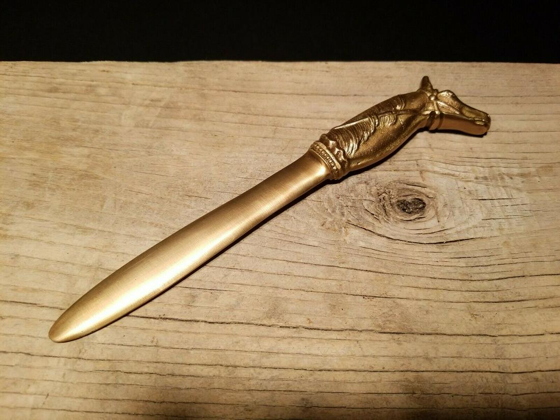Brass Horse letter opener Equestrian Desk Collectible (1 of 20)