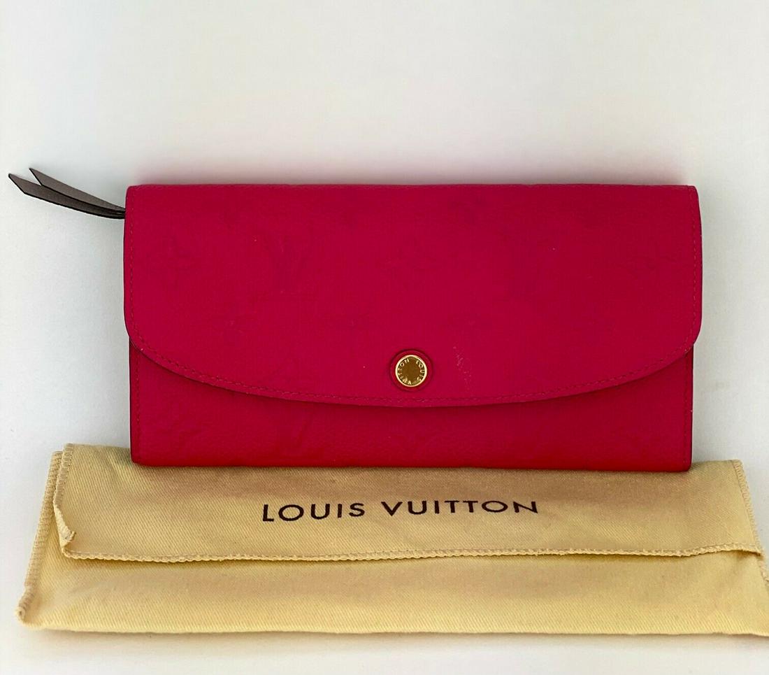 Louis Vuitton Emilie Hot Pink Empriente Leather Wallet (1 of 20)