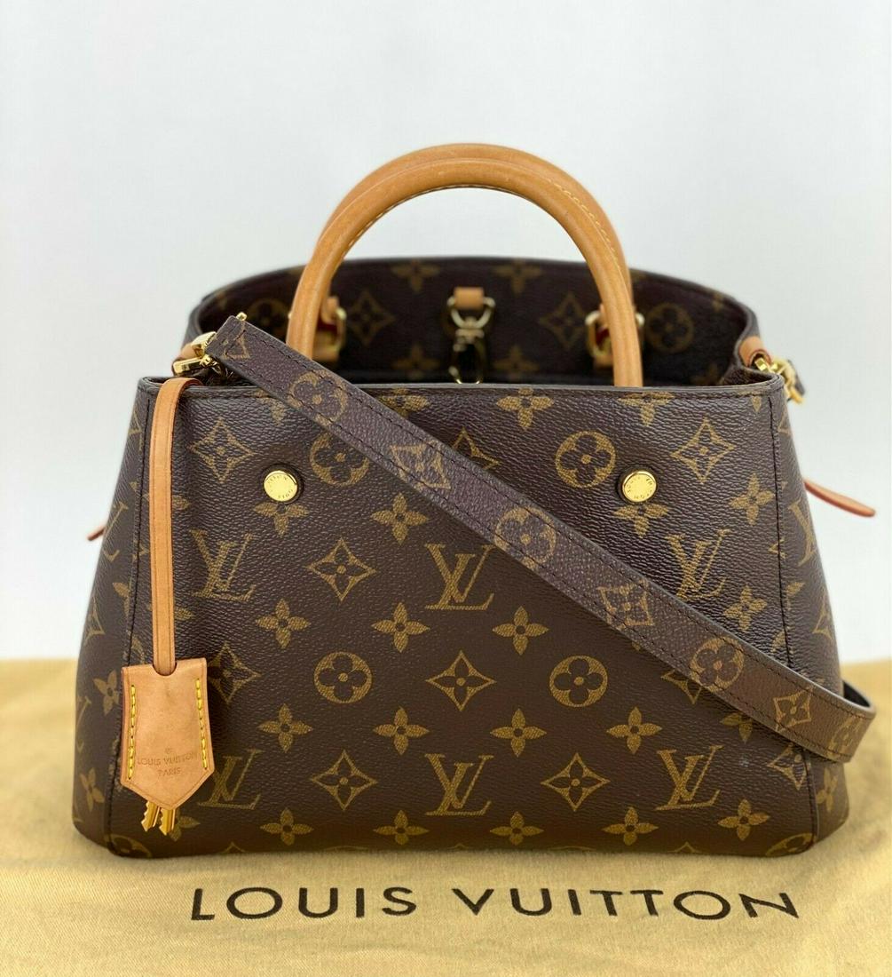 Louis Vuitton Montaigne BB Monogram Hand Shoulder (1 of 20)