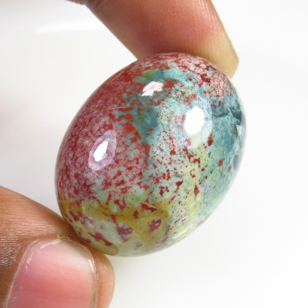 75.80 Ct Natural Jasper Quartz Oval Cab (1 of 2)