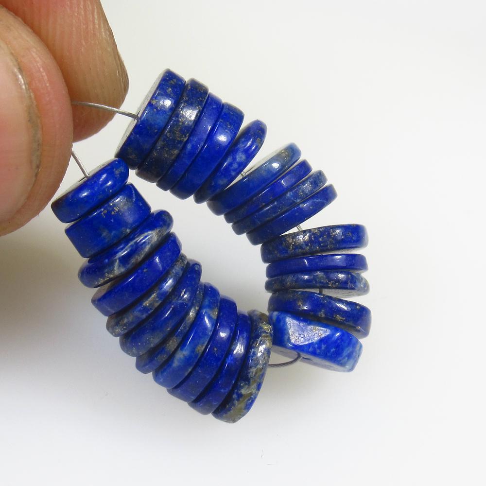 27.85 Ct Natural 25 Lapis Lazuli Drilled Round Beads: No Reserve! Title: 27.85 Ct Natural 25 Lapis Lazuli Drilled Round Beads Stone Clarity: Opaque Gemstones: Natural Lapis Lazuli Beads Carat Weights: 27.85 Size/Dimensions: 6.20 to 8.30 mm / 25 PC's Addi