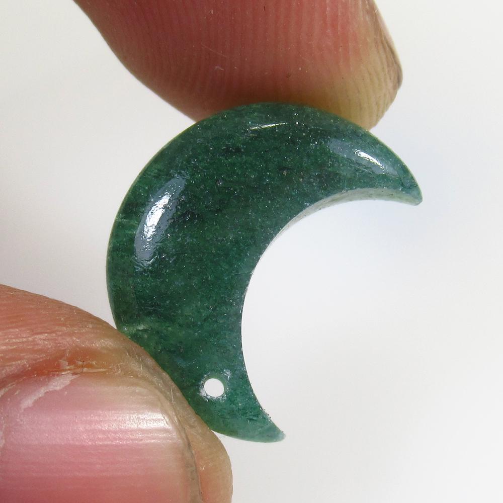 7.56 Ct Natural Jasper Quartz Half Moon Shape Cab: No Reserve! Title: 7.56 Ct Natural Jasper Quartz Half Moon Shape Cab Stone Clarity: Opaque Gemstones: Natural Jasper Quartz Carat Weights: 7.56 Size/Dimensions: 17.00 x 7.00 x 7.00 mm Additional Infor