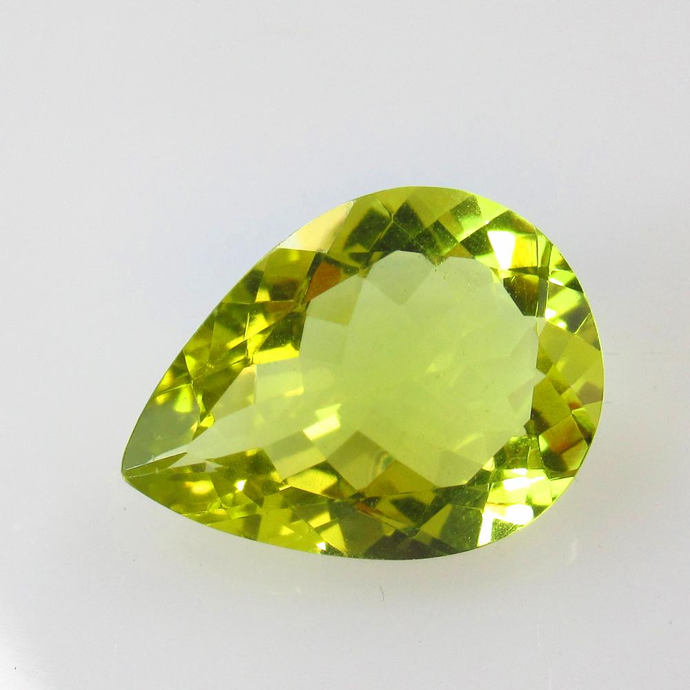 11.36 Ct Natural Lemon Quartz Pear Cut: No Reserve! Title: 11.36 Ct Natural Lemon Quartz Pear Cut Stone Clarity: VVS Gemstones: Natuarl Lemon Quartz Carat Weights: 11.36 Size/Dimensions: 19.90 x 14.80 x 7.90 mm Additional Information: Top Q