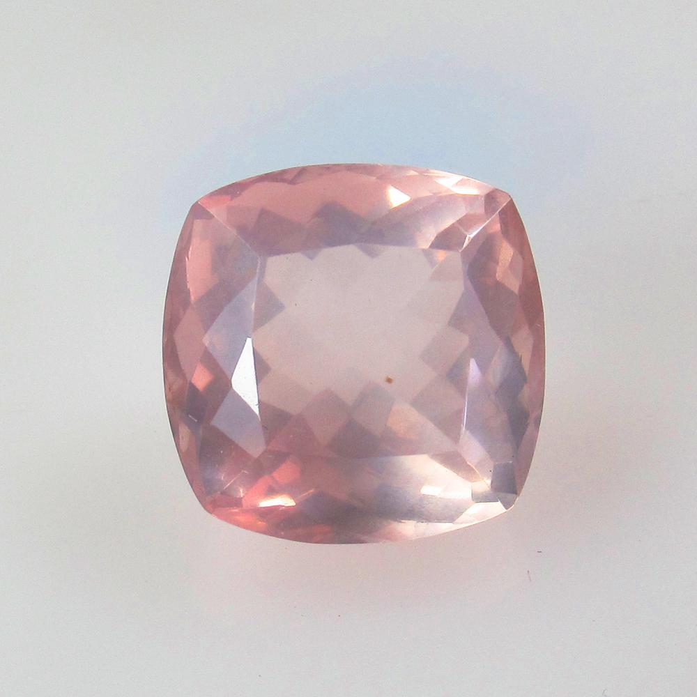 11.90 Ct Natural Rose Quartz Cushion Cut (1 of 2)