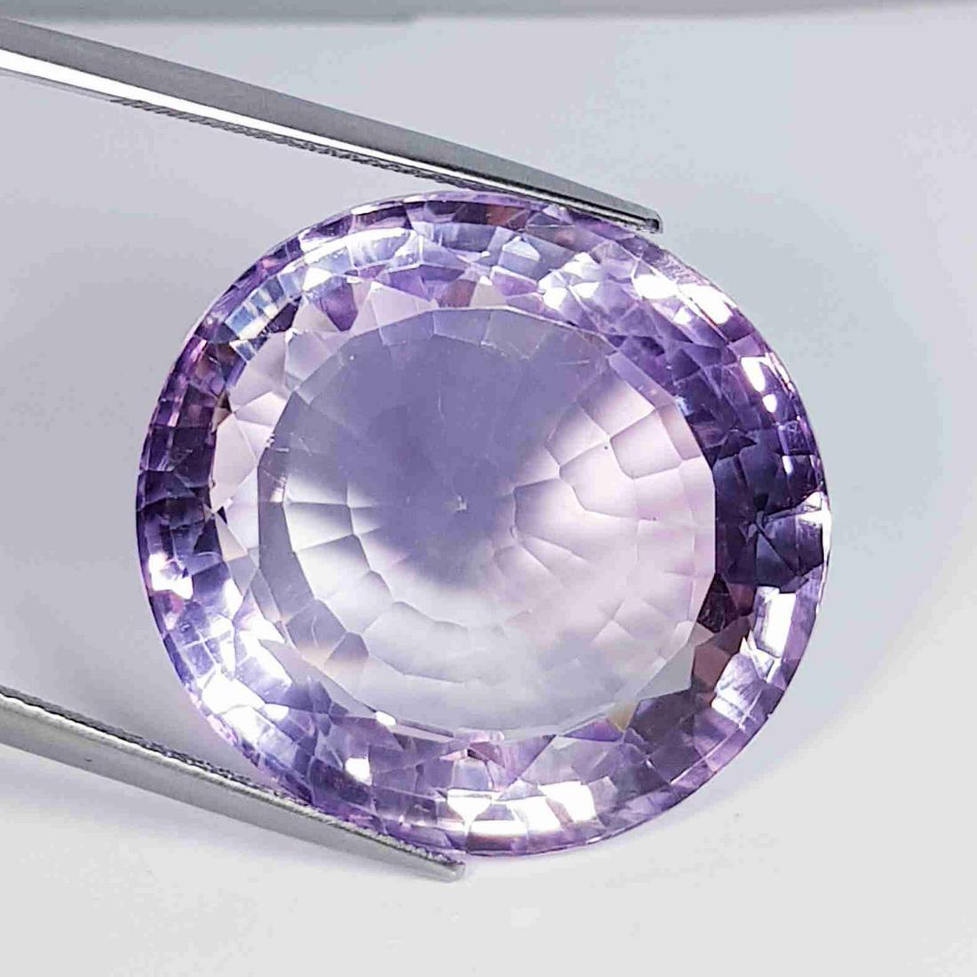 65.02 Ct Natural Amethyst Round Mixed Cut (1 of 5)