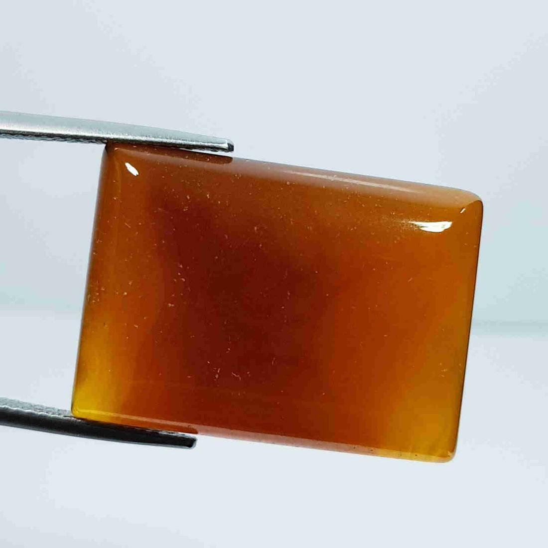 38.22 Ct Natural Brown Agate Rectangle Cabochon (1 of 4)