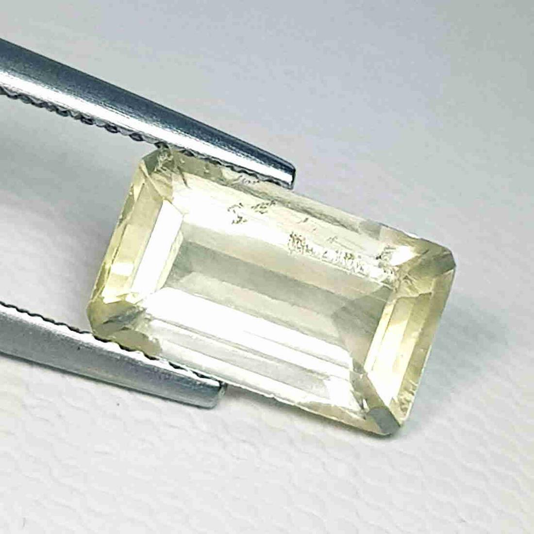 Natural Scapolite Emerald Cut - 3.22 ct (1 of 5)