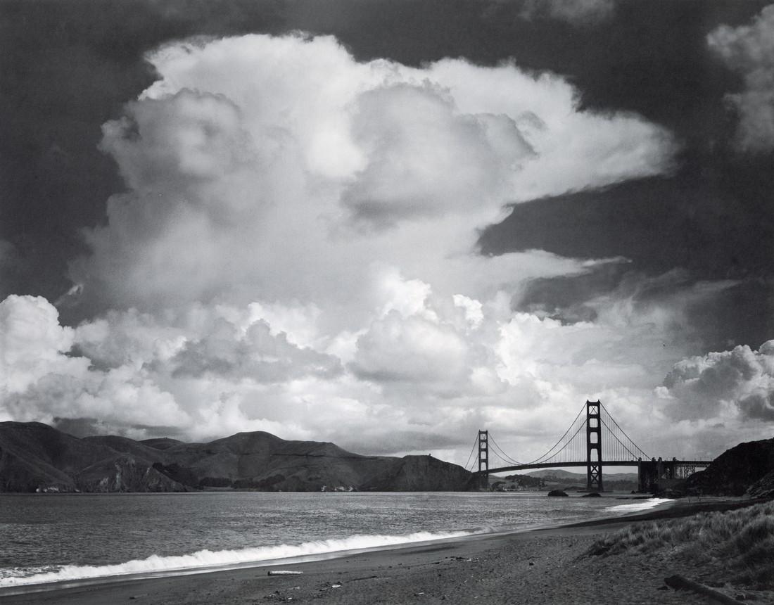 ANSEL ADAMS - Golden Gate and Bridge, San Francisco (1 of 1)