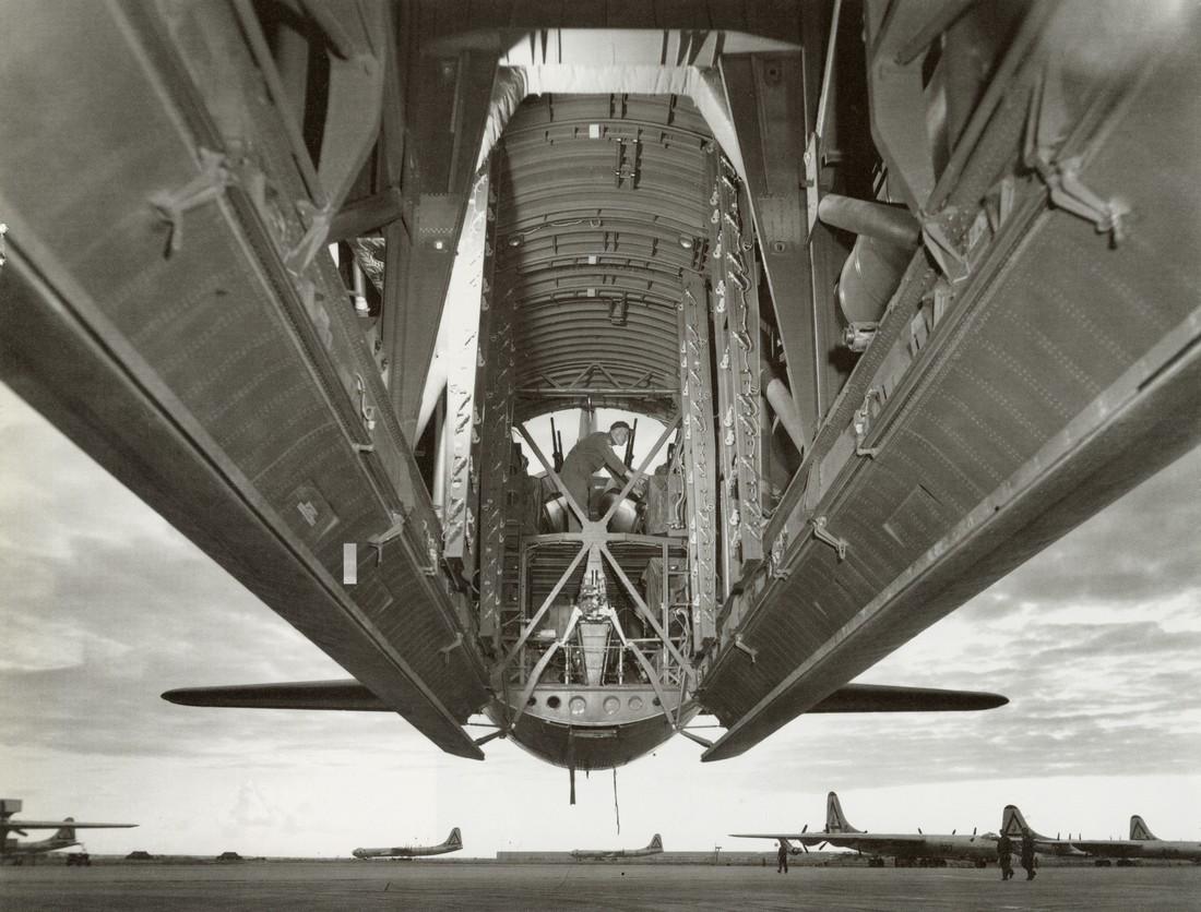 MARGARET BOURKE-WHITE - Bomb Bay, B-36 Bomber, 1951 (1 of 1)