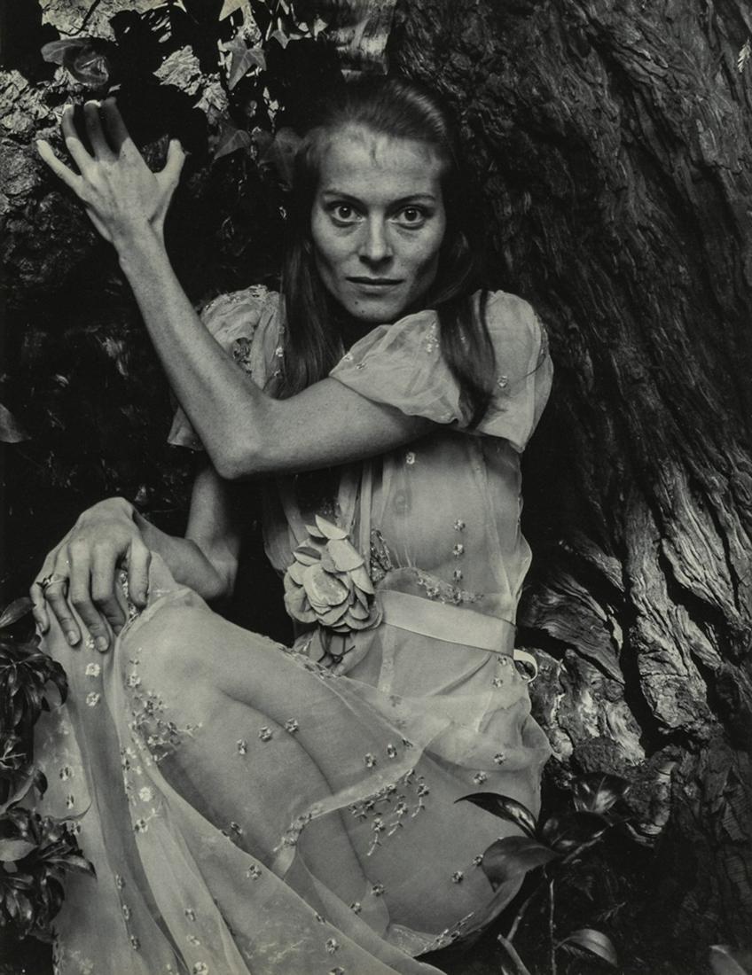 JUDY DATER - Twinka, 1970: Artist: Judy Dater Title: Twinka, 1970 Medium: Photo Litho, 1976, USA Dimensions: 6.55x8.5" Description: Heat Wax Mounted on 11x14" Conservation Board Artist Bio: Judy Dater is an American photographe