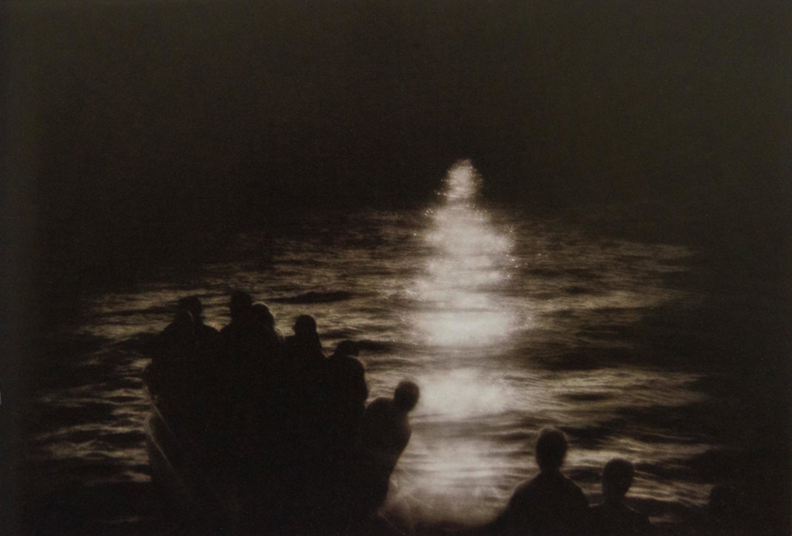 ROCKY SCHENCK - Odyssey, Cape Cod, 2000: Artist: Rocky Schenck Title: Odyssey, Cape Cod, 2000 Medium: Photo Litho, 2003, China Dimensions: 12x8.25" Description: Heat Wax Mounted on 12x16" Conservation Board Artist Bio: Rocky Schenck (1955) i