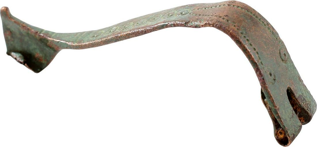 RARE ROMAN BROOCH (GARMENT PIN) FIBULA (1 of 1)