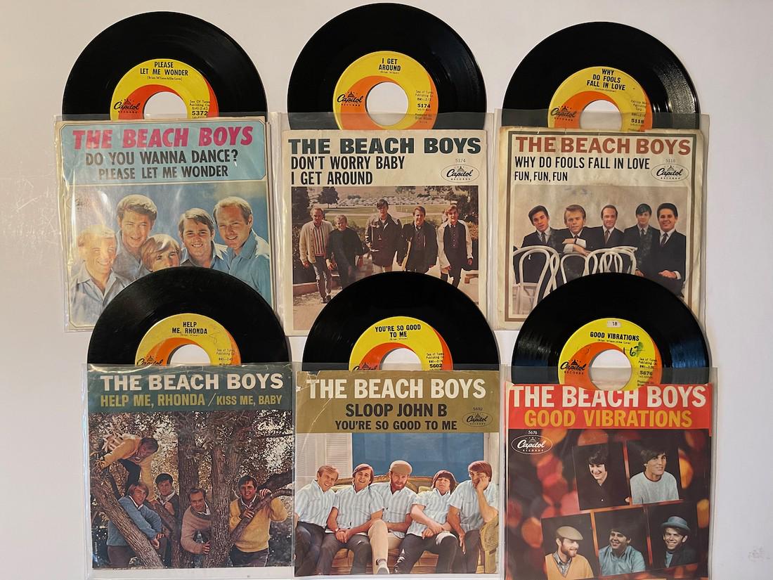 THE BEACH BOYS PICTURE SLEEVE SET #1 (1 of 1)