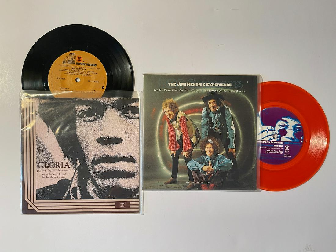 THE JIMI HENDRIX PICTURE SLEEVE SET (1 of 1)