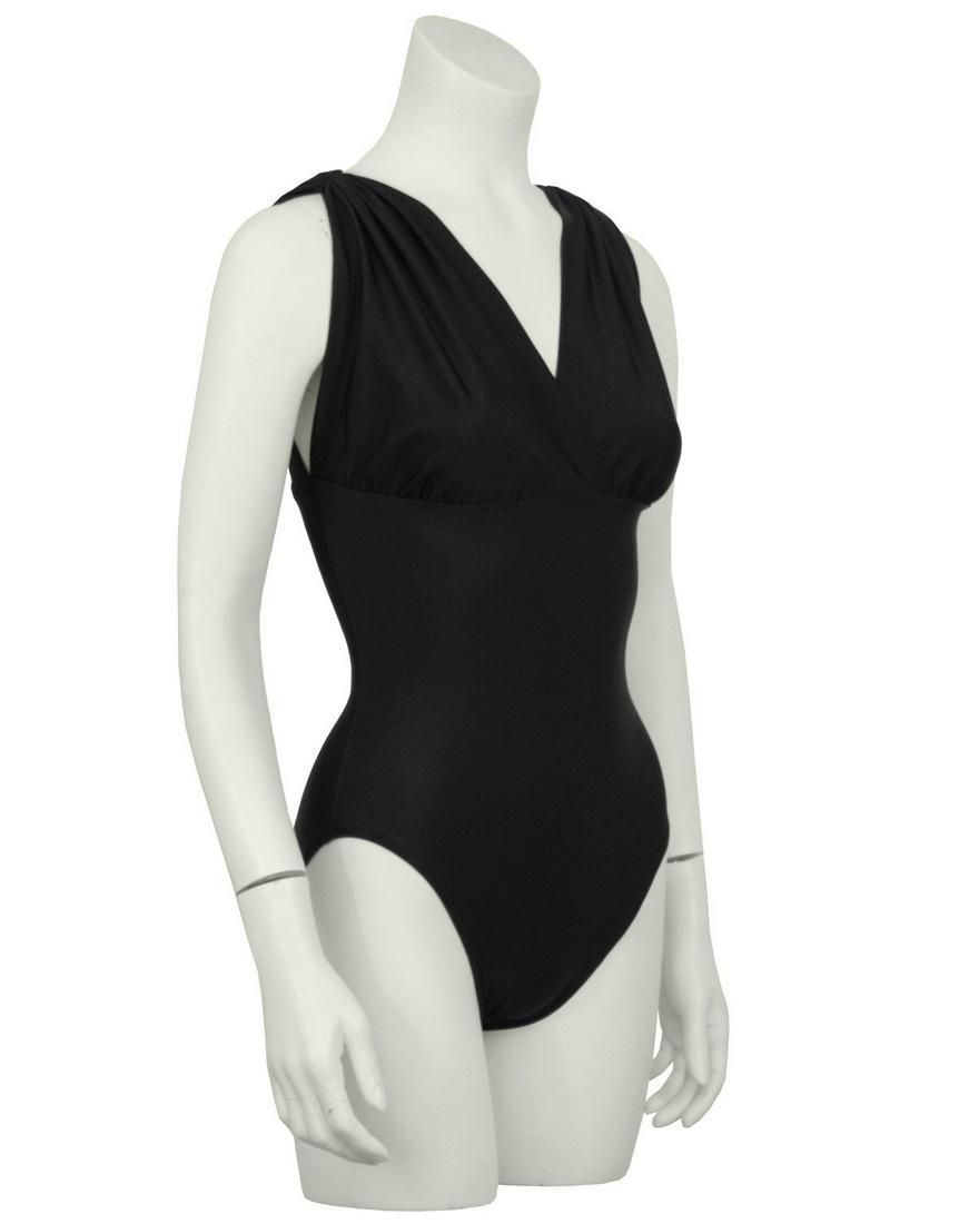 Bill Blass Black Bathing Suit (1 of 5)