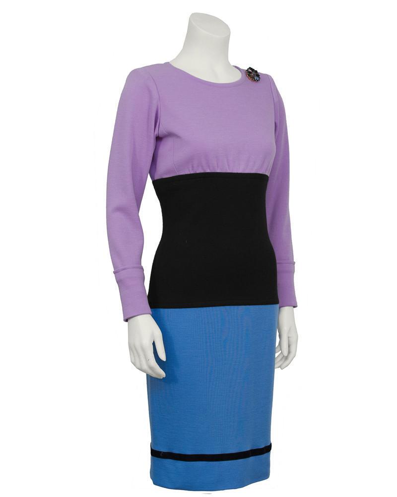 Yves Saint Laurent Colorblock Day Dress (1 of 6)