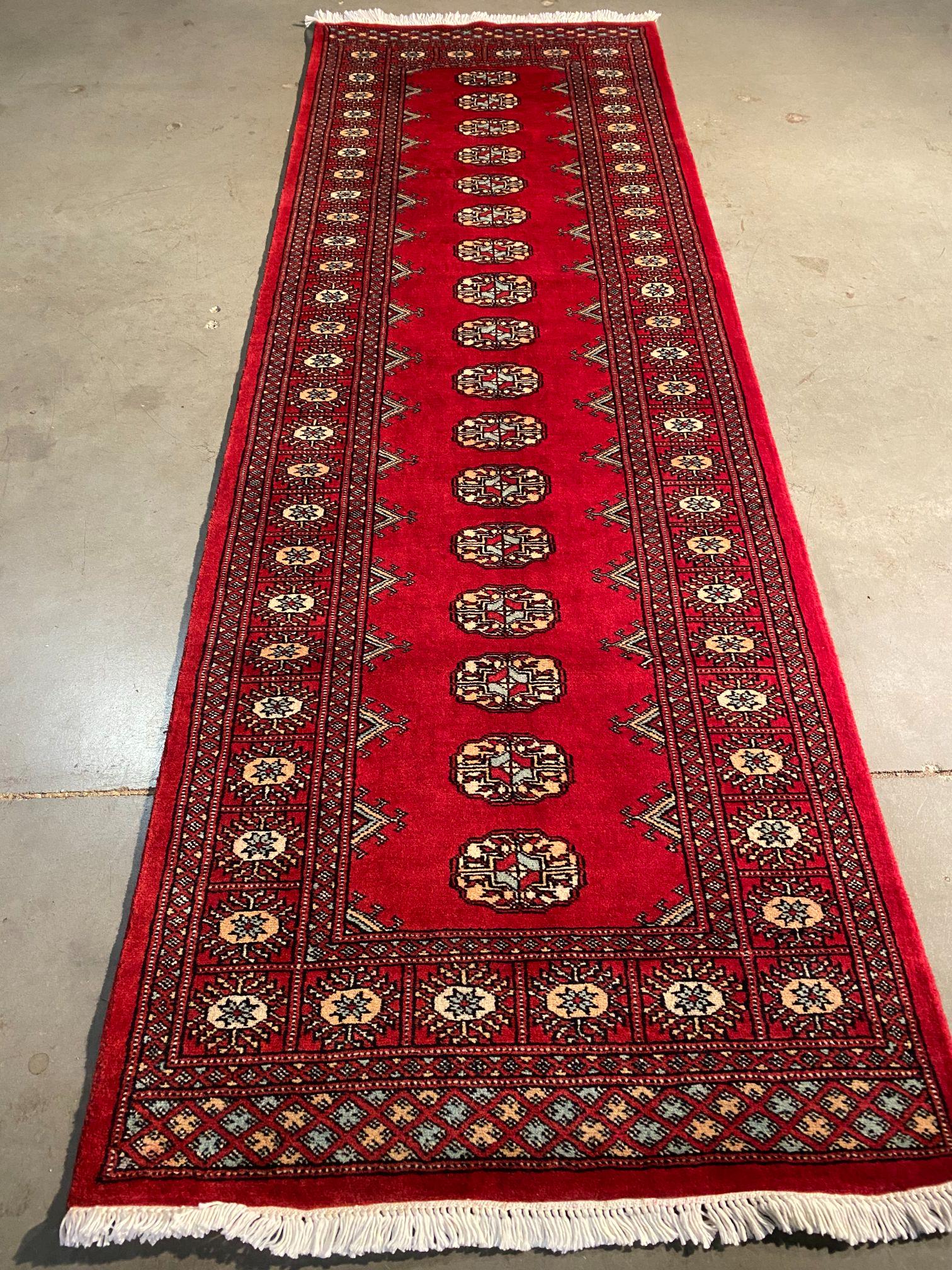 AUTHENTIC BOKHARA RUNNER 2'.7" X 8'.1" (1 of 7)