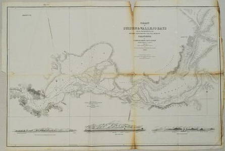 1850 Sacramento and San Joaquin Rivers Chart -- Chart