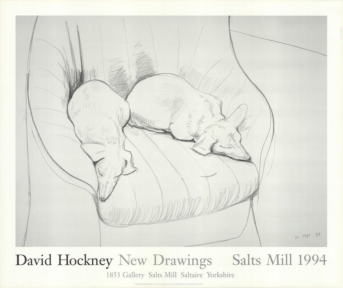 David Hockney - Stanley & Boodge (1 of 1)