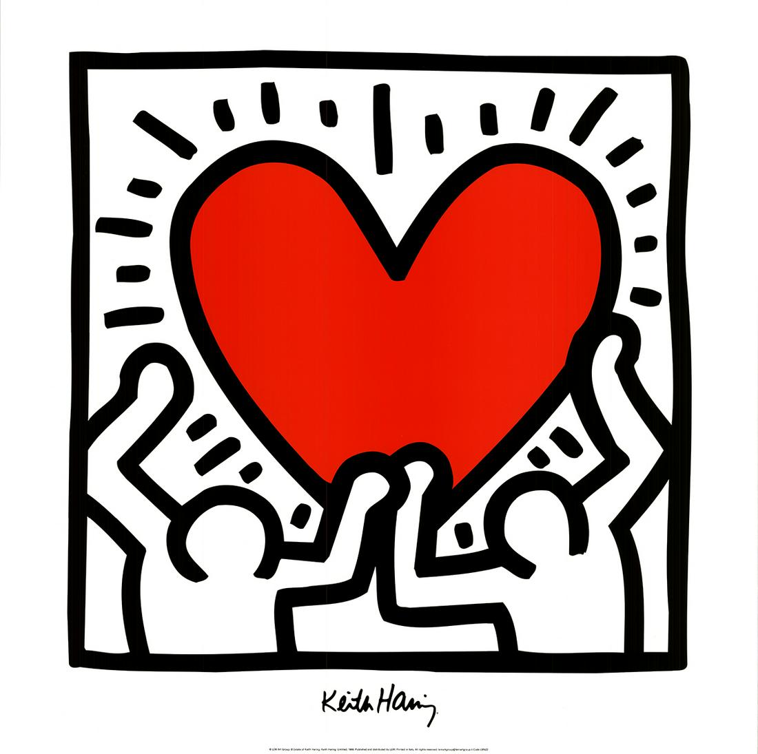 Keith Haring - Untitled (1988) (1 of 1)