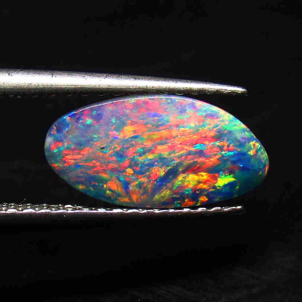 2.61 Ctw Natural Australian Doublet Opal Marquise (1 of 2)