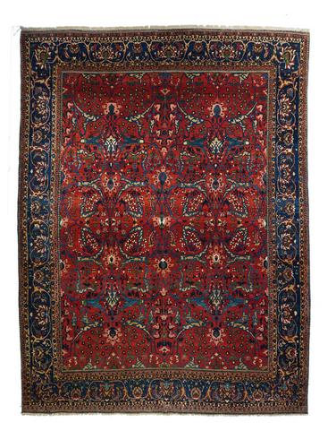 Kuba Rug, 3'9" x 5': Extremely fine Persian antique Bakhtiari rug, circa 1910. Reserve: $8,000.00 Shipping: Domestic: Flat-rate of $45.00 to anywhere within the contiguous U.S. International: Foreign shipping rates are de