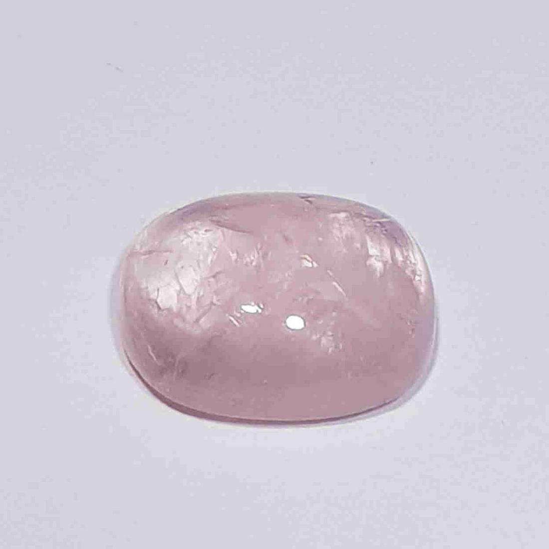 6.70 ct Natural Pink Morganite Cushion Cabochon: No Reserve! Title: 6.70 ct Natural Pink Morganite Cushion Cabochon Color/Clarity: SI Gemstones: Loosegemstone Carat Weights: 6.7 Size/Dimensions: 13.90 x 10.80 x 6.00 Additional Information: Cushion /