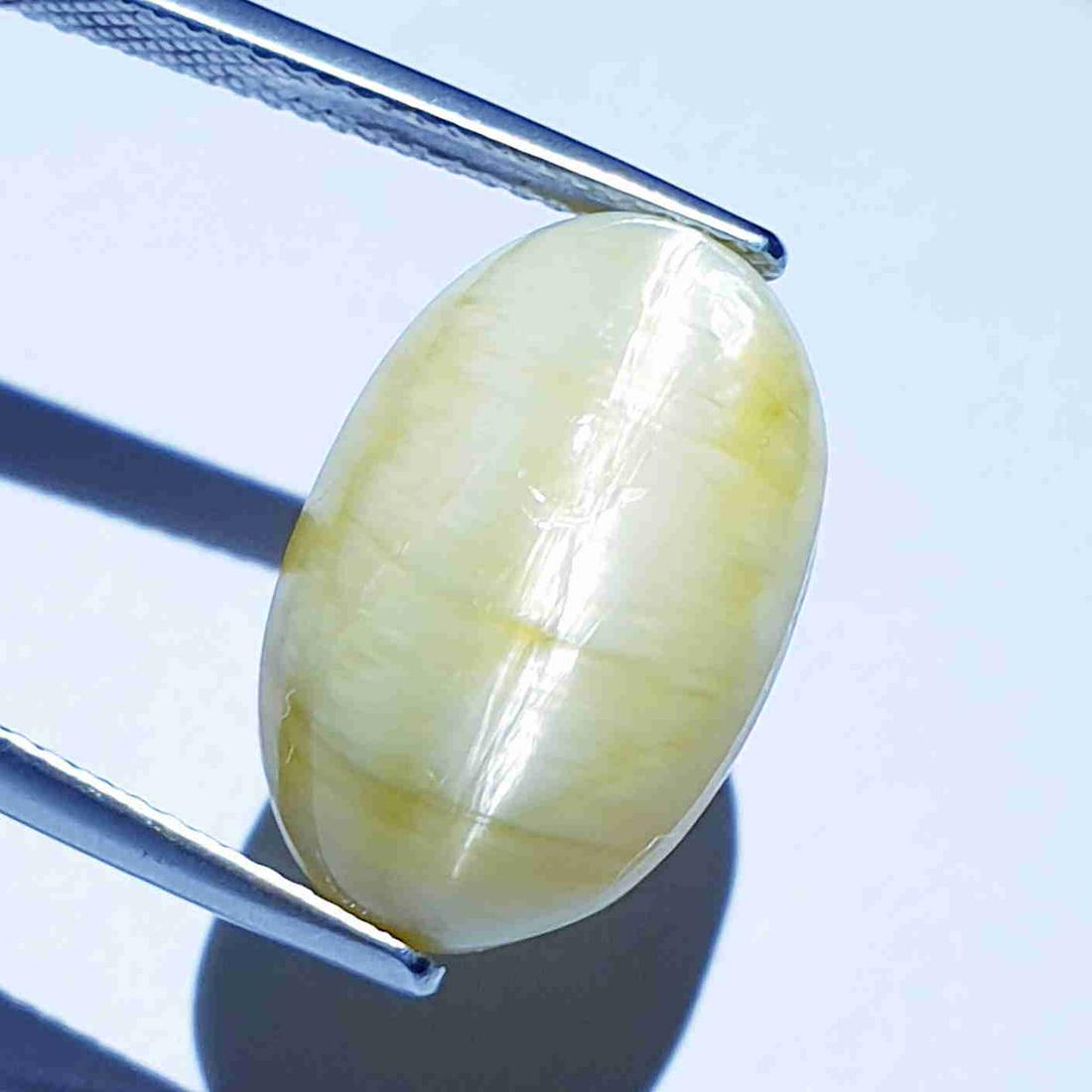 16.67 ct Natural Opal Cat's Eye: No Reserve! Title: 16.67 ct Natural Opal Cat's Eye Color/Clarity: Semi Transparent Gemstones: Loosegemstone Carat Weights: 16.67 Size/Dimensions: 18.00 x 11.50 x 13.40 Additional Information: Oval - A