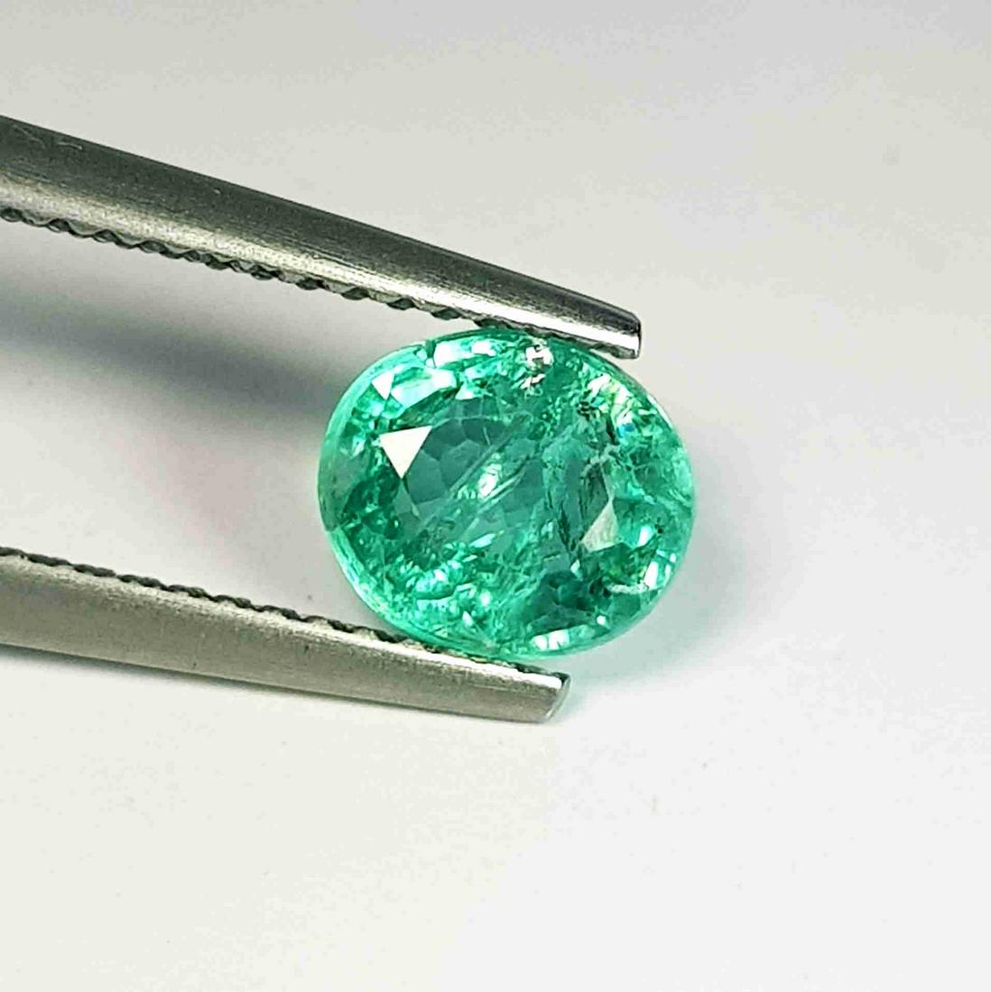 1.31 Ct Natural Apatite Oval Cut (1 of 4)