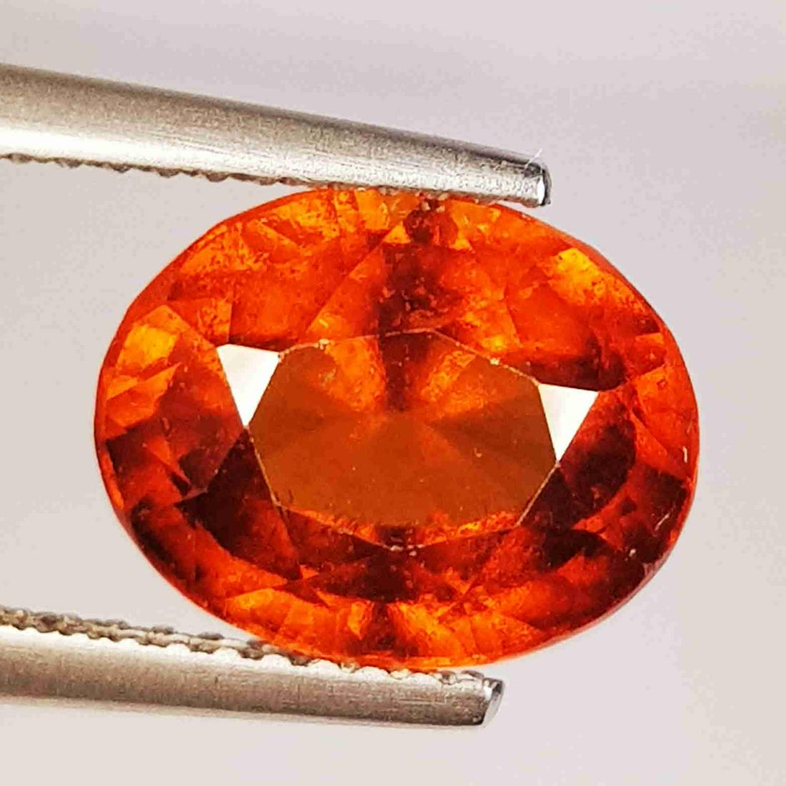 Natural Hessonite Garnet Oval Cut 4.65 ct (1 of 4)