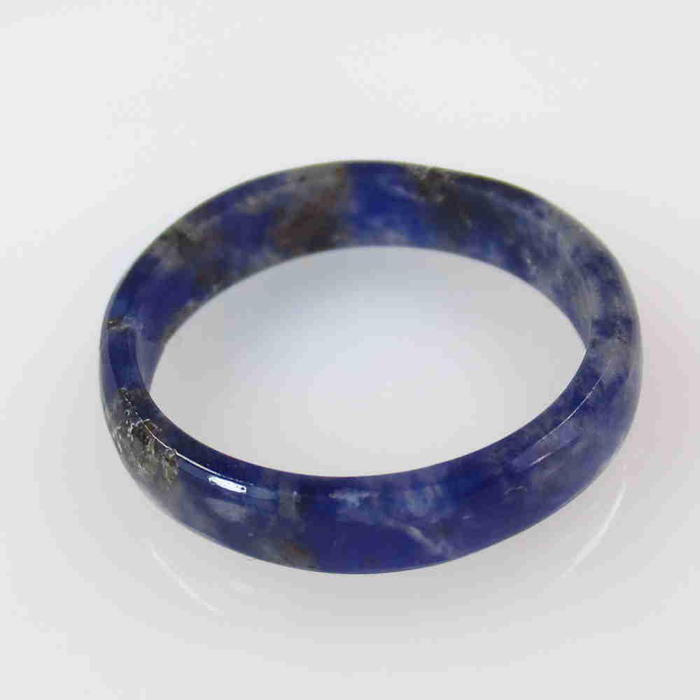 7.85 Ctw Natural Blue Lapis Lazuli Round Ring (1 of 2)