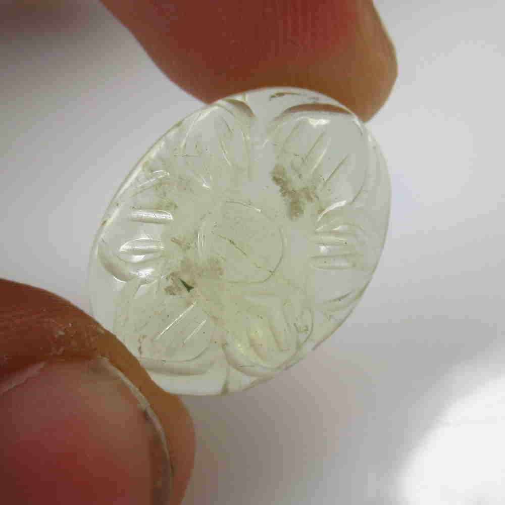 12.03 Ctw Natural Lemon Quartz Carving: No Reserve! Title: 12.03 Ctw Natural Lemon Quartz Carving Stone Clarity: Transparent Gemstone: Lemon Quartz Carat Weight: 12.03 Size/Dimensions: 10.30 x 5.40 x 5.50 mm Additional Information: Good Lus