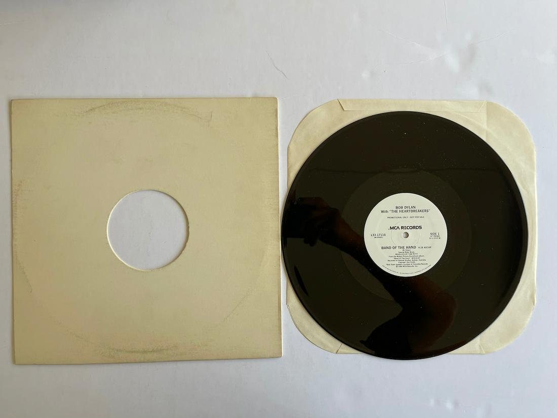 DJ PROMO Bob Dylan Heartbreakers – Band Of The Hand (1 of 1)
