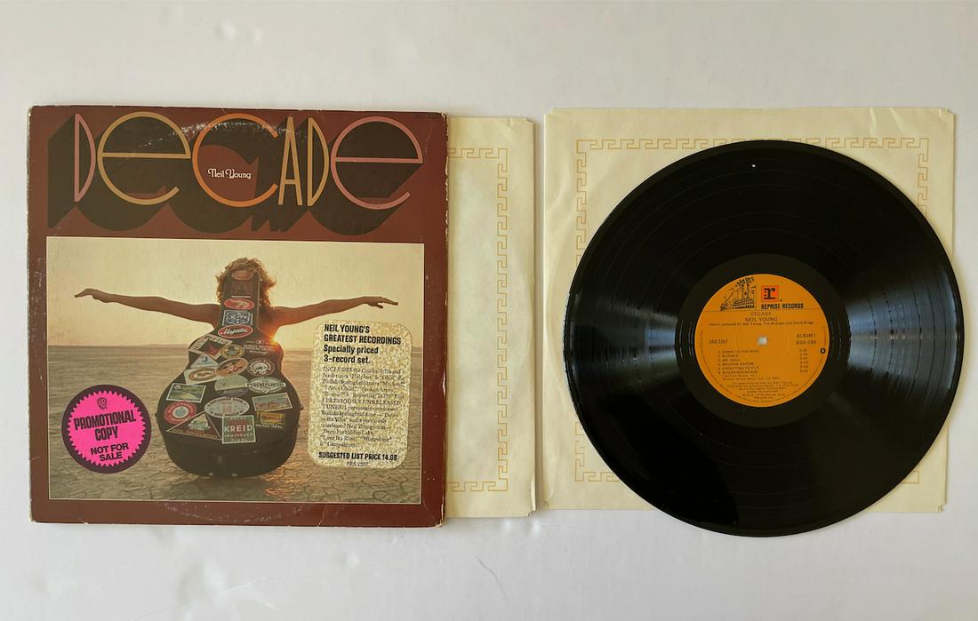NEIL YOUNG DECADE PROMO ALBUM (1 of 1)