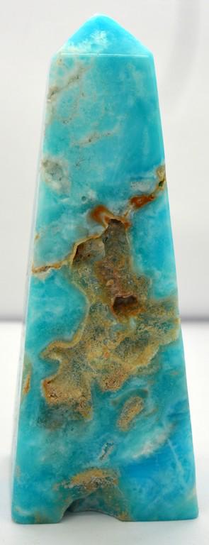 220 Grams Beautiful Blue Aragonite Tower (1 of 6)
