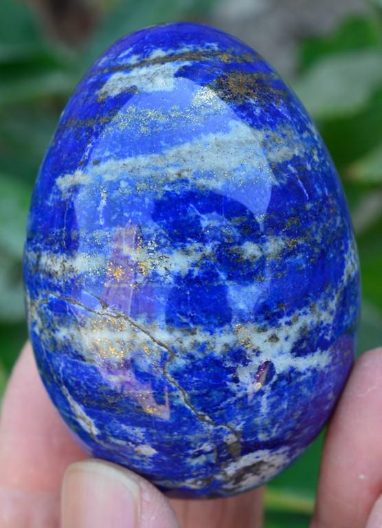 280 Grams Beautiful Lapis Lazuli Egg (1 of 4)