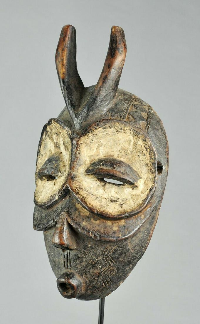 BEMBE Beautiful Zoomorphic Owl Mask Congo DRC African (1 of 20)