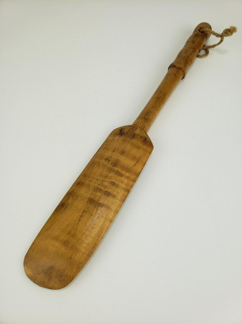 Tiger Maple Spatula, Knife (1 of 4)