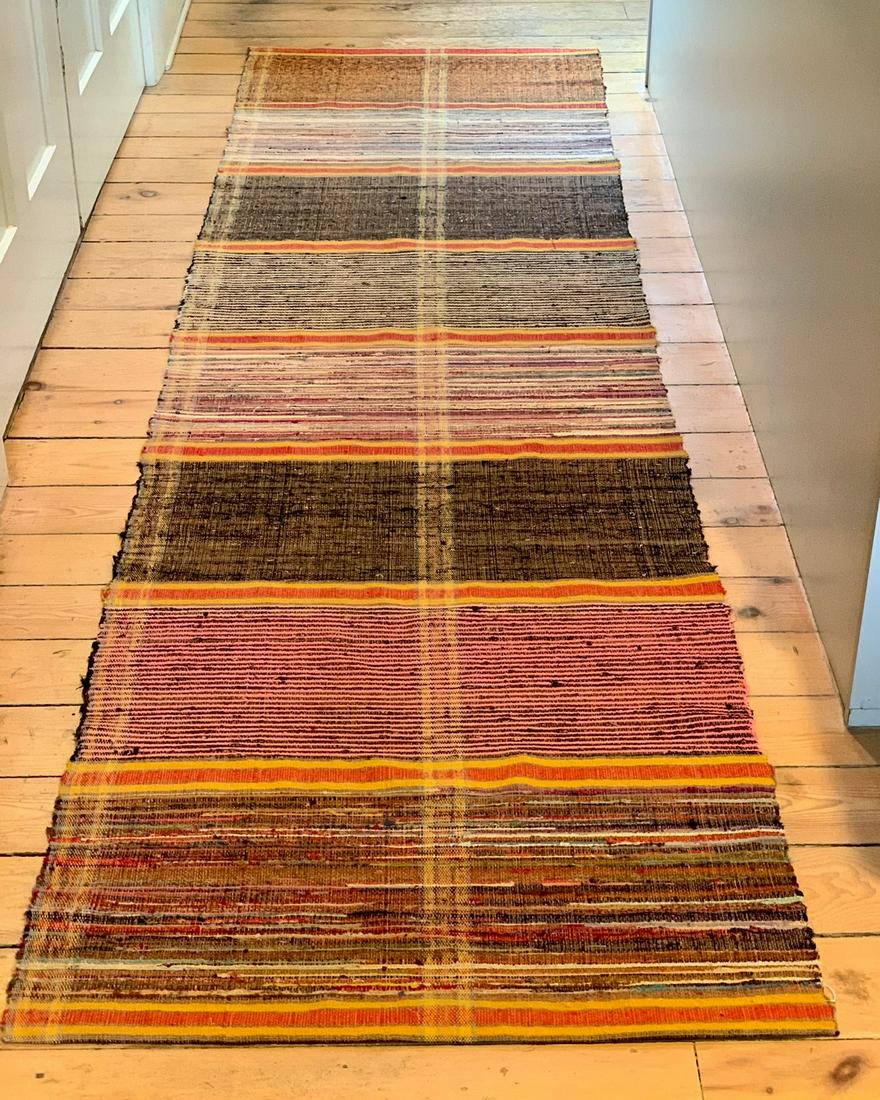 Early 20th c Rag Carpet (1 of 4)