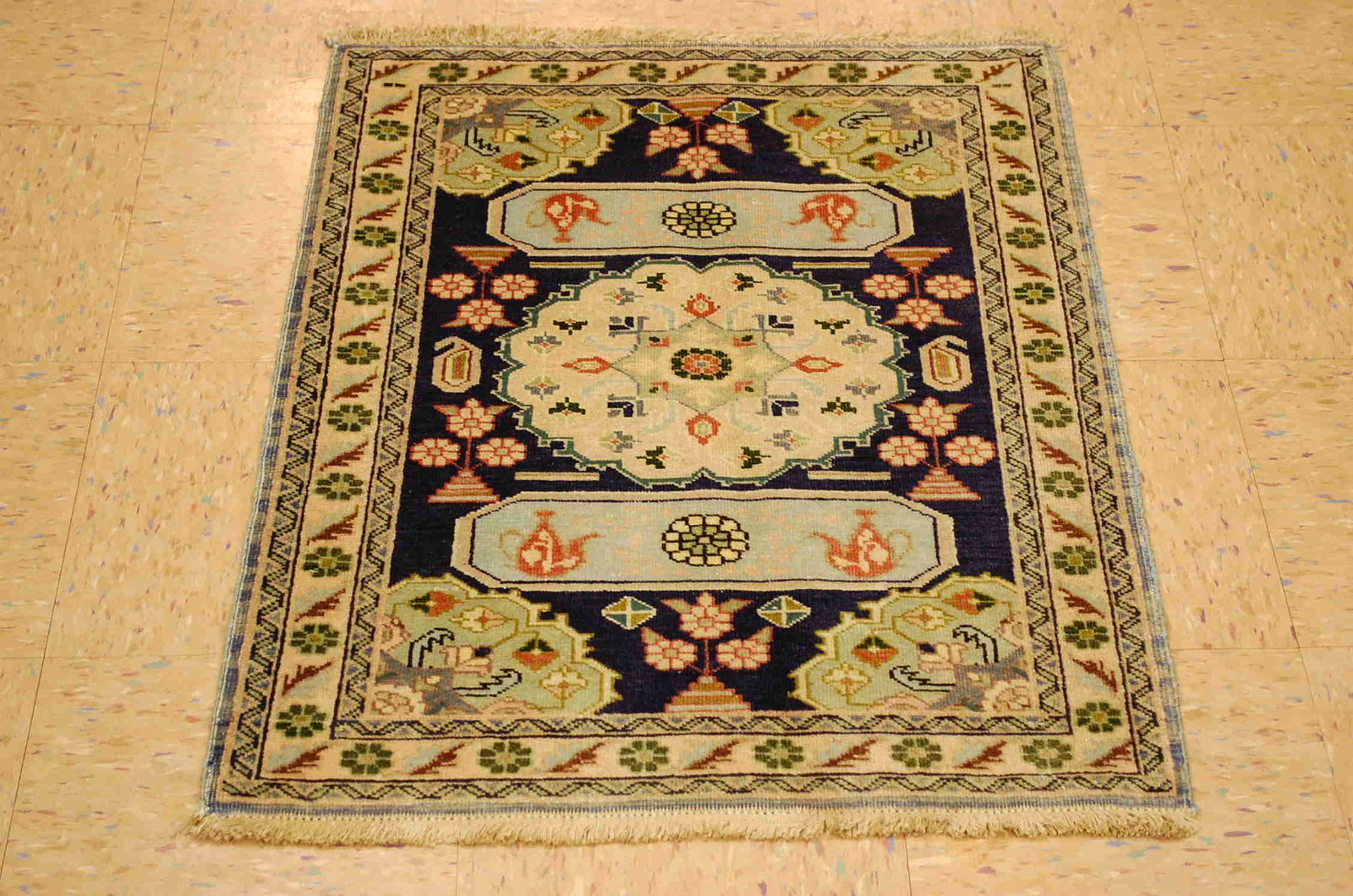 C1930s Antique Shirvan_ Design Caucasian Rug 2'3"x 2'1" (1 of 8)